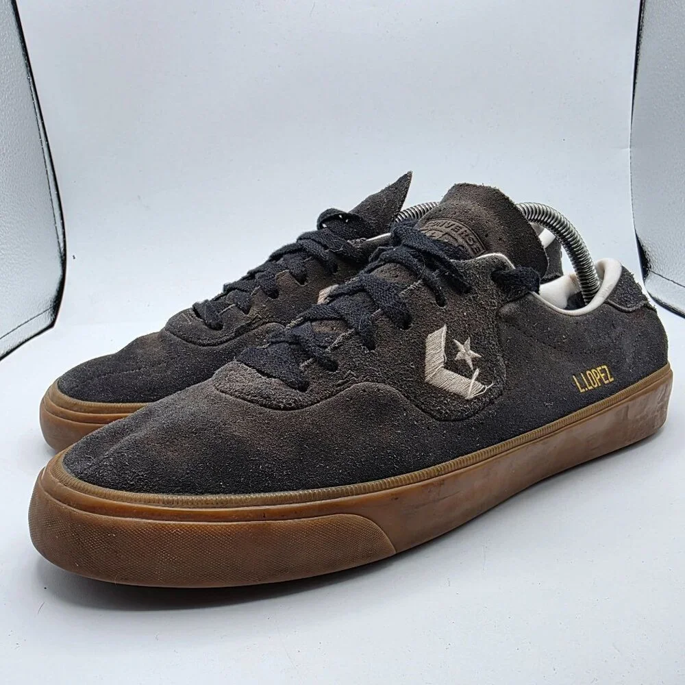 Converse Louie Lopez Pro Mens Size 10 Black Brown Sneaker Shoes Casual Walking